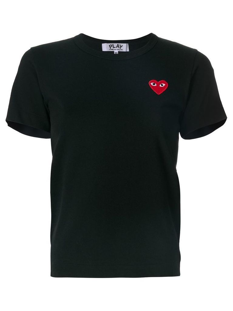 Comme Des Garçons Play heart logo T-shirt - Black