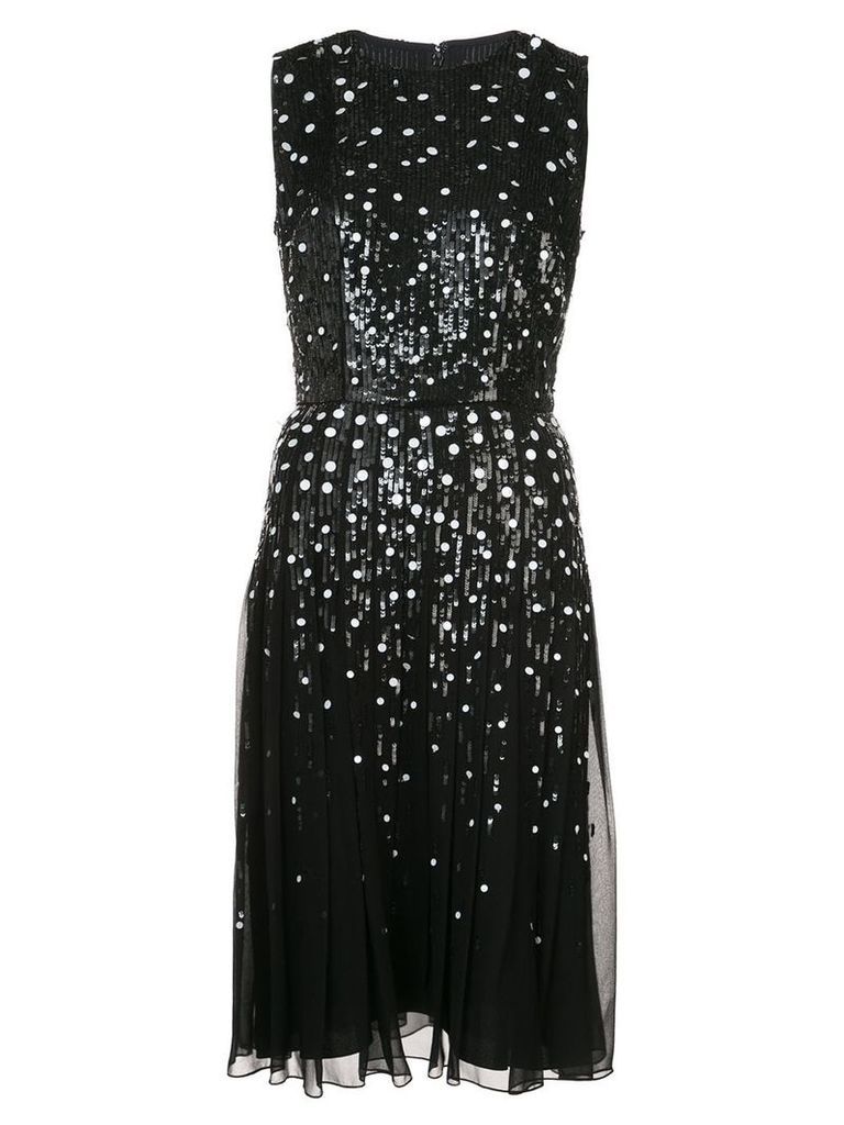 Carolina Herrera sequin embellished dress - Black