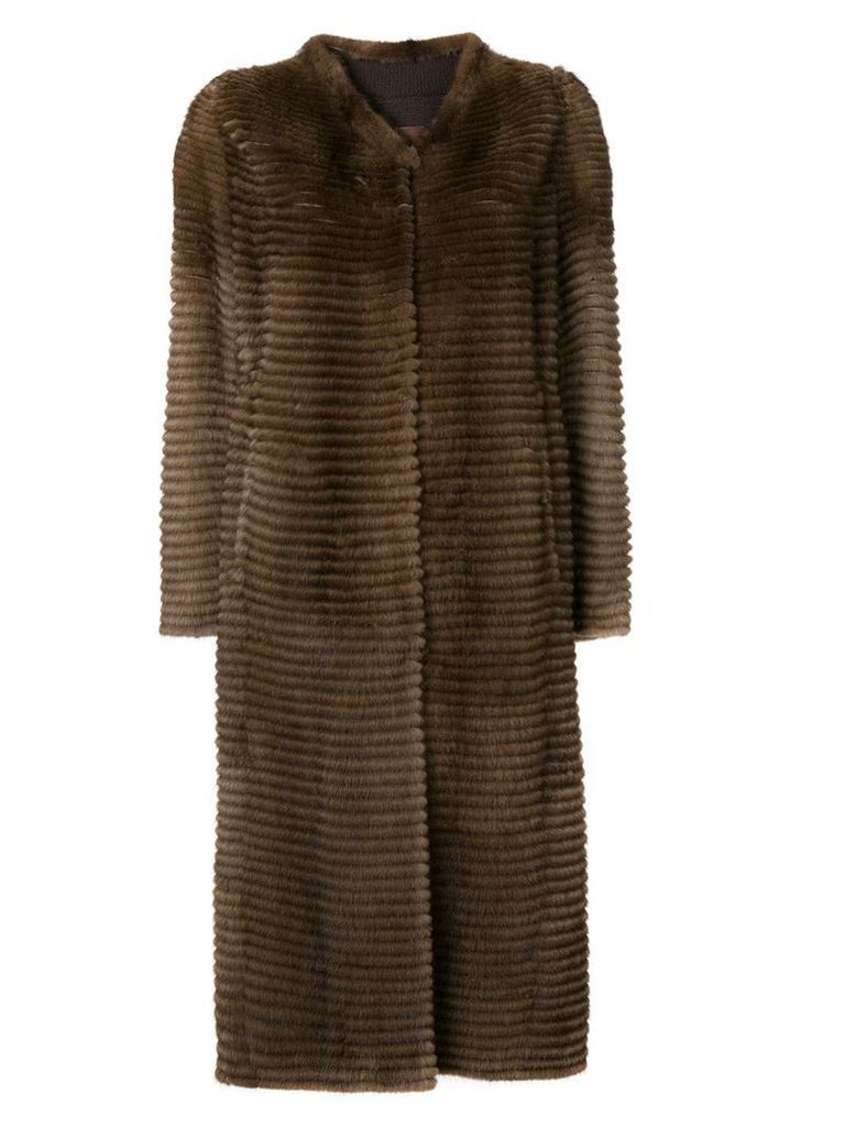 Liska long coat - Brown