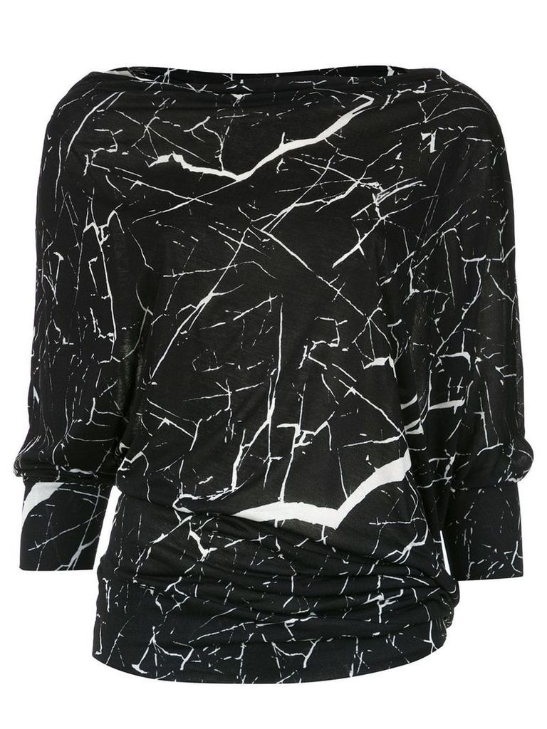Uma Raquel Davidowicz Cereja printed blouse - Black