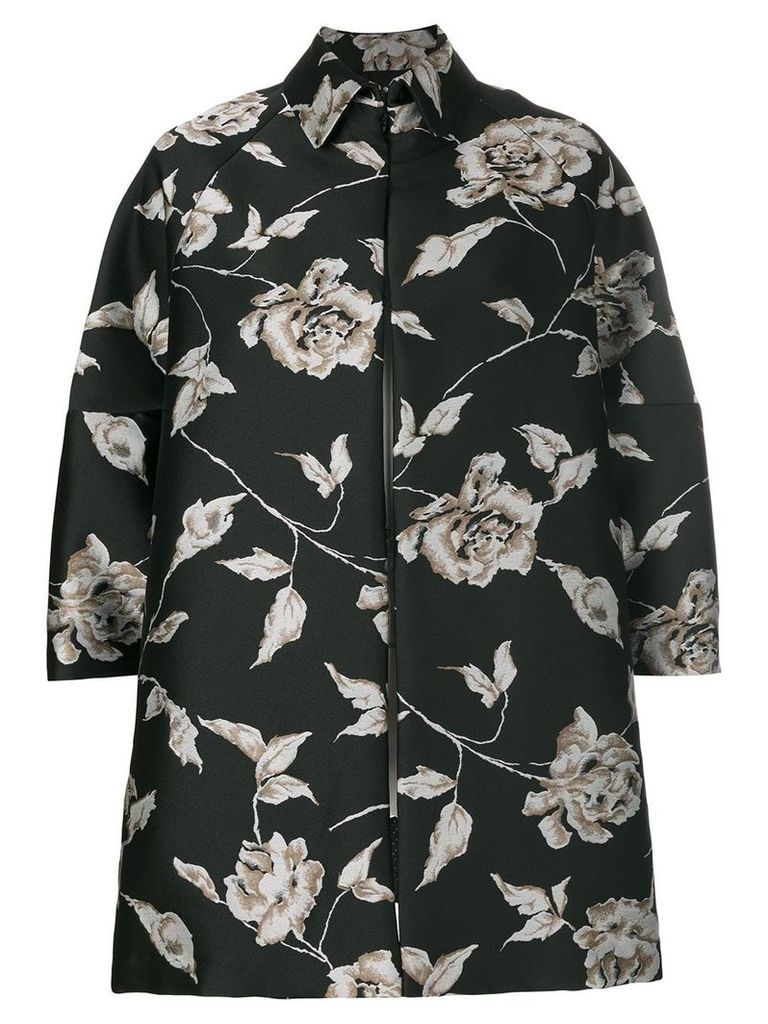 Antonio Marras oversized floral jacket - Black