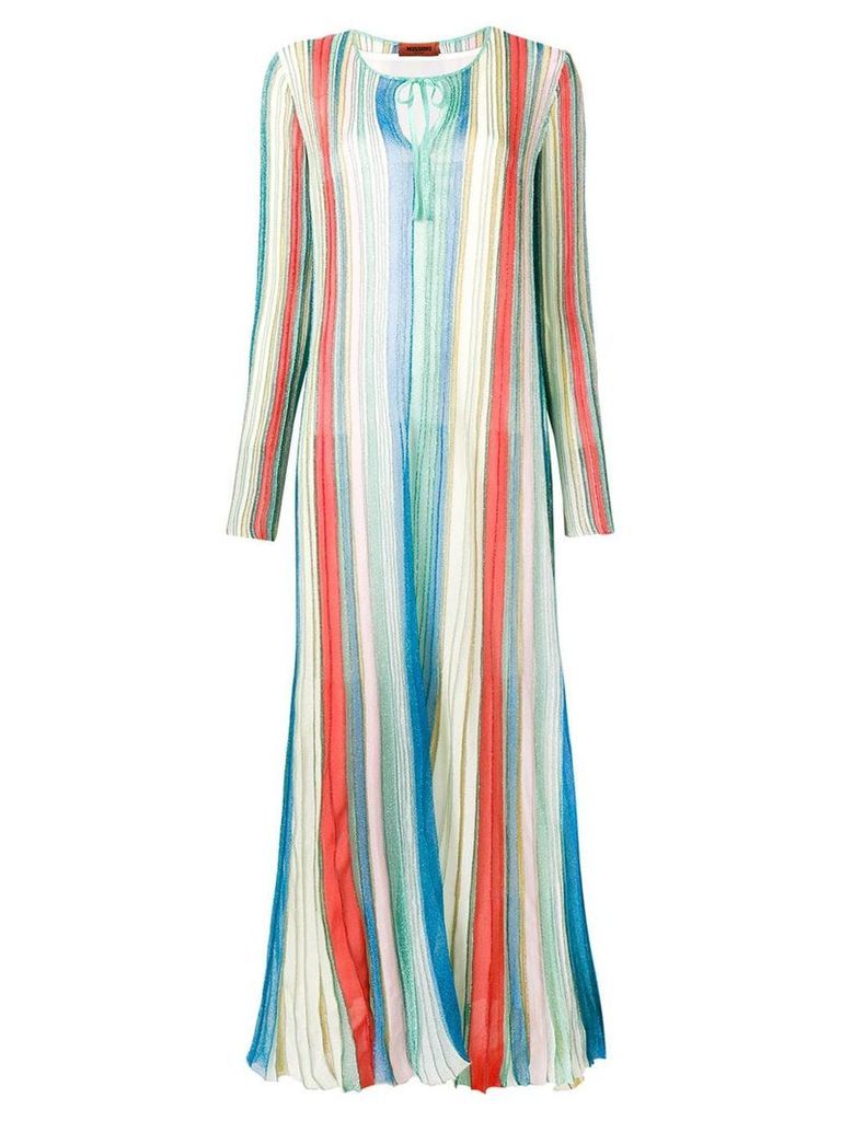 Missoni pleated maxi dress - Multicolour