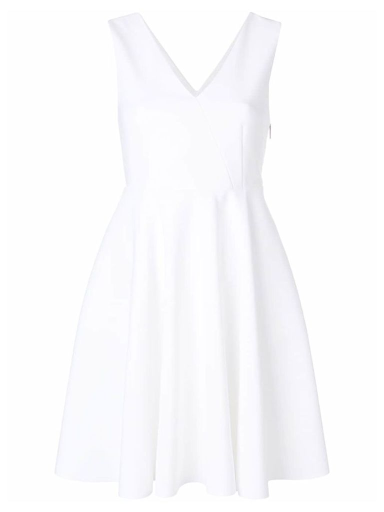 MSGM fit-and-flare dress - White