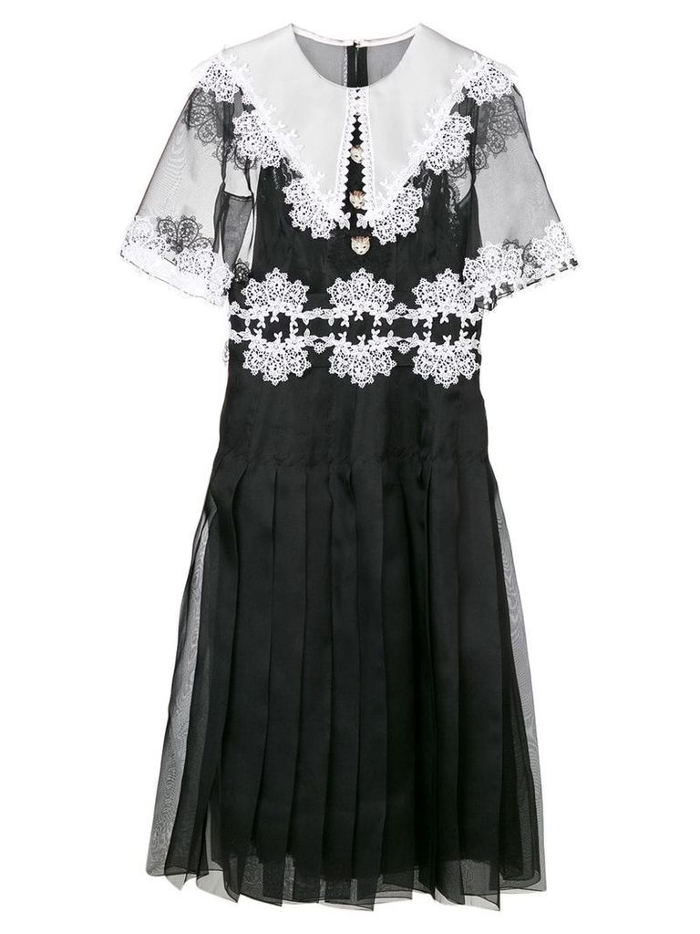 Dolce & Gabbana lace detail dress - Black