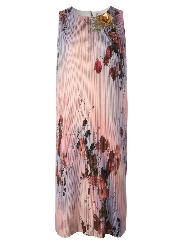 Antonio Marras floral print straight dress - PINK