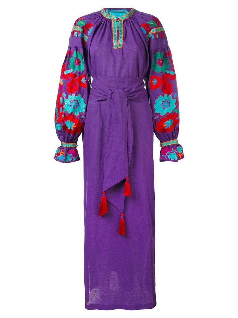 Yuliya Magdych 'Flower River' dress - PURPLE
