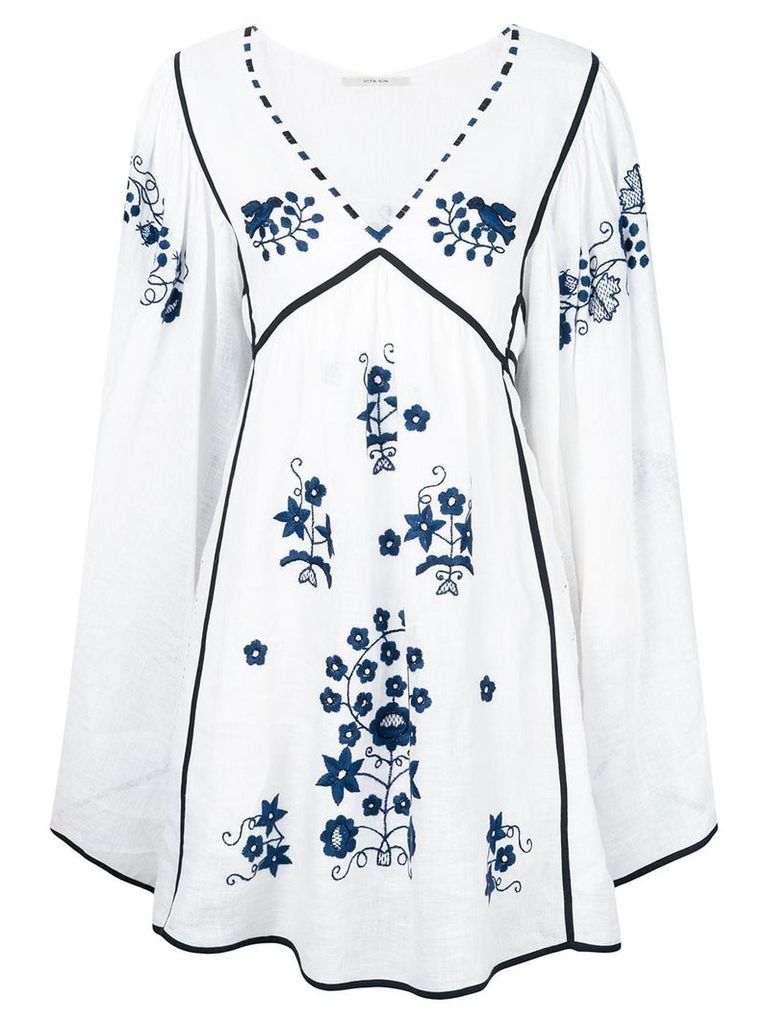 Vita Kin embroidered bohemian style dress - White
