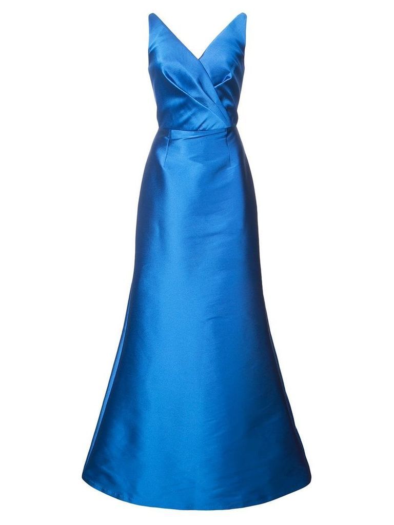 Sachin & Babi Chesterton mermaid gown - Blue