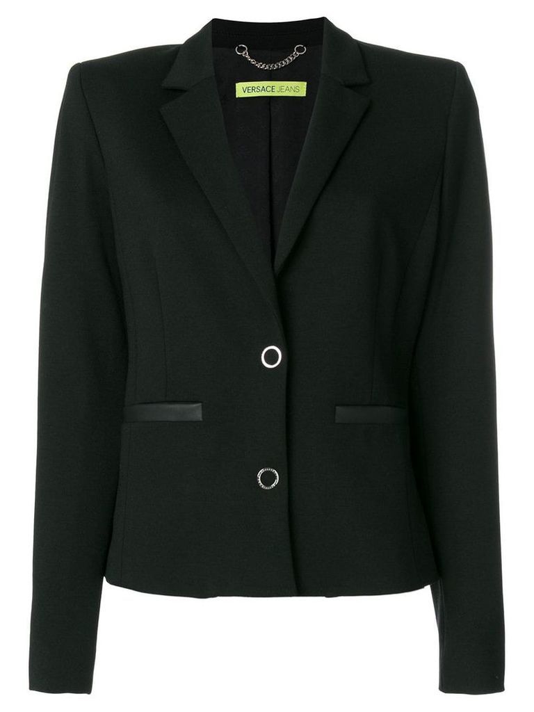 Versace Jeans Couture fitted blazer jacket - Black