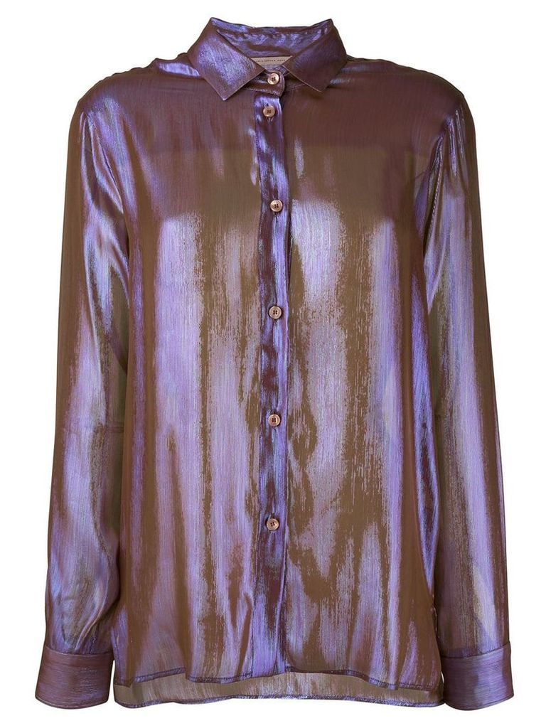 Christopher Kane buttoned shirt - Brown
