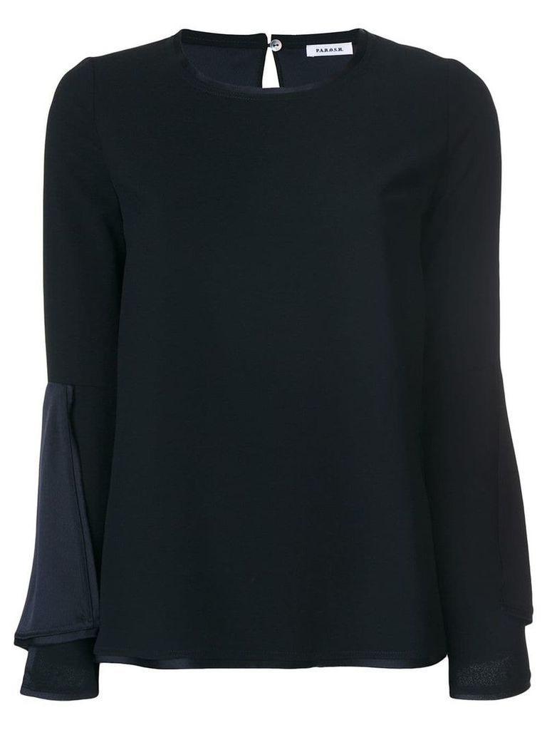 P.A.R.O.S.H. bell sleeved blouse - Blue