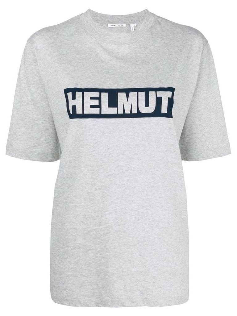 Helmut Lang box logo T-shirt - Grey