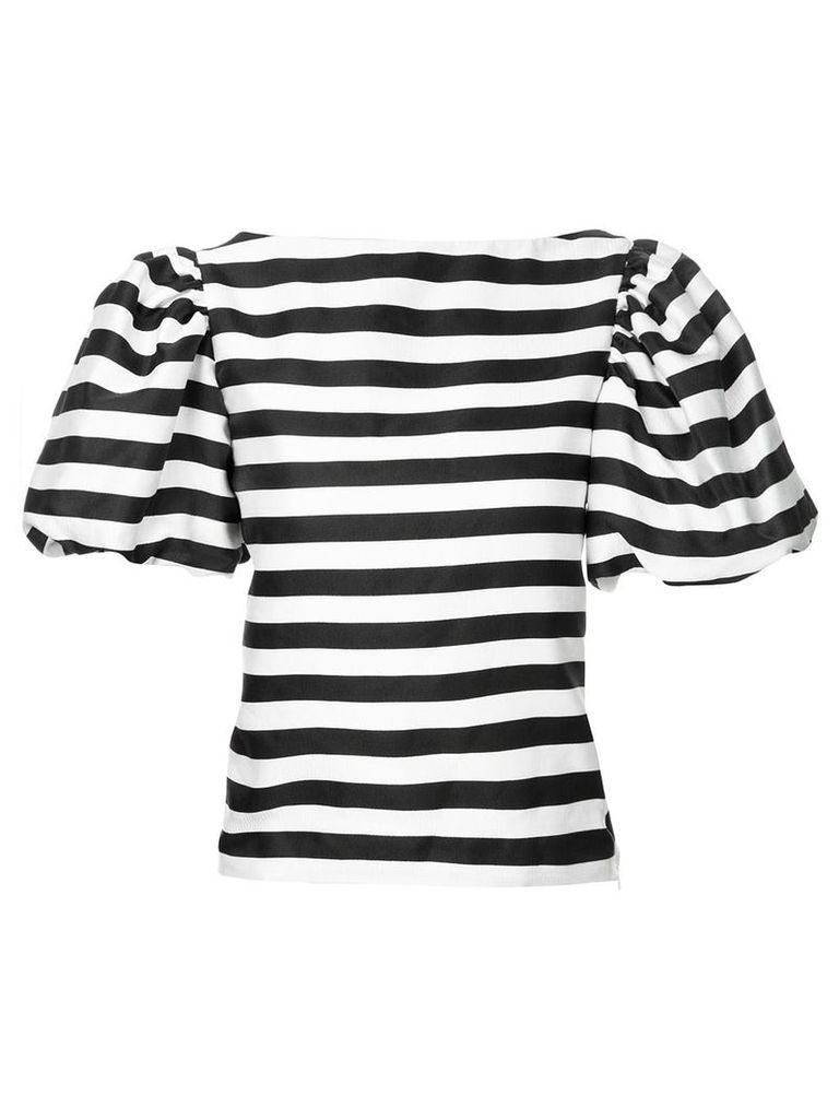 Bambah striped sailor top - Black