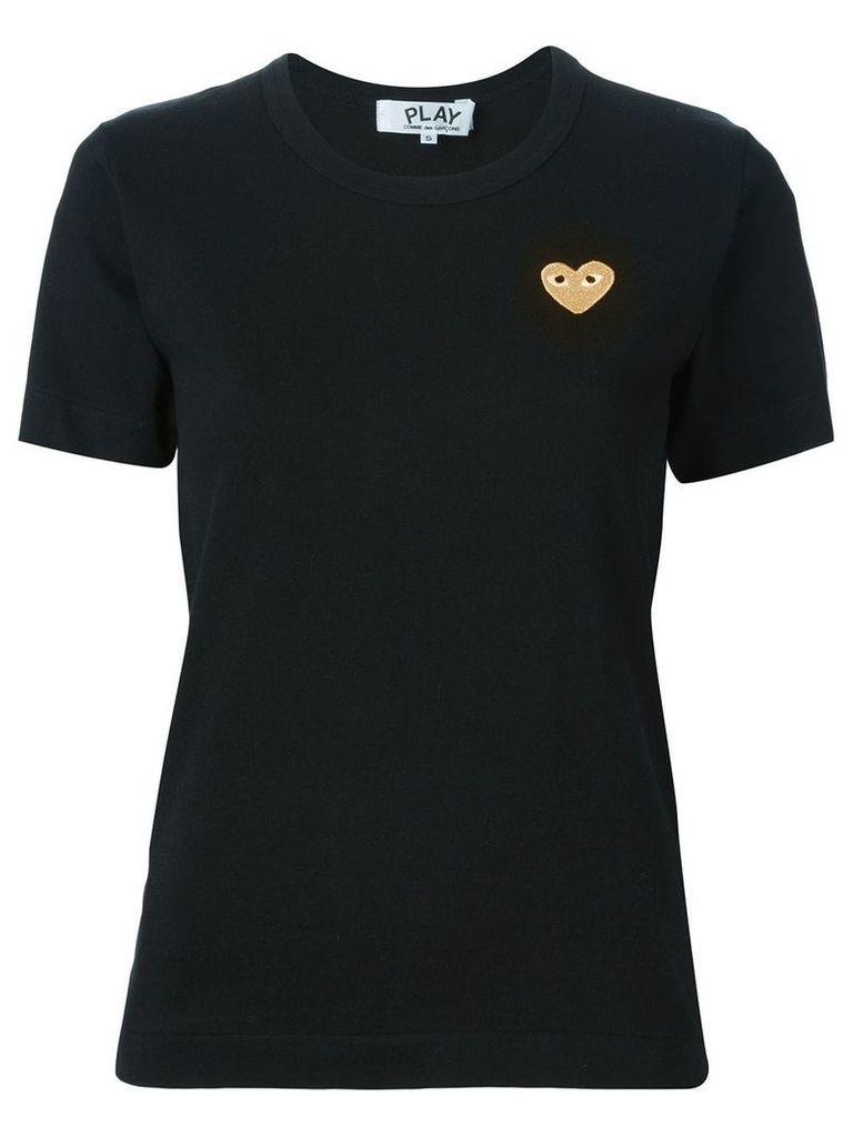 Comme Des Garçons Play 'Gold Heart' T-shirt - Black