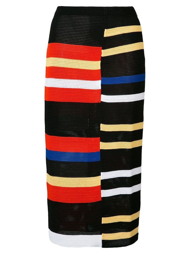 Proenza Schouler striped skirt - Black