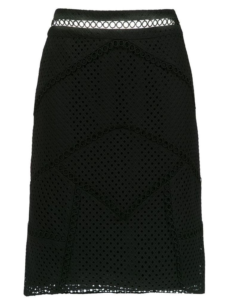 Olympiah Fellari panelled skirt - Black