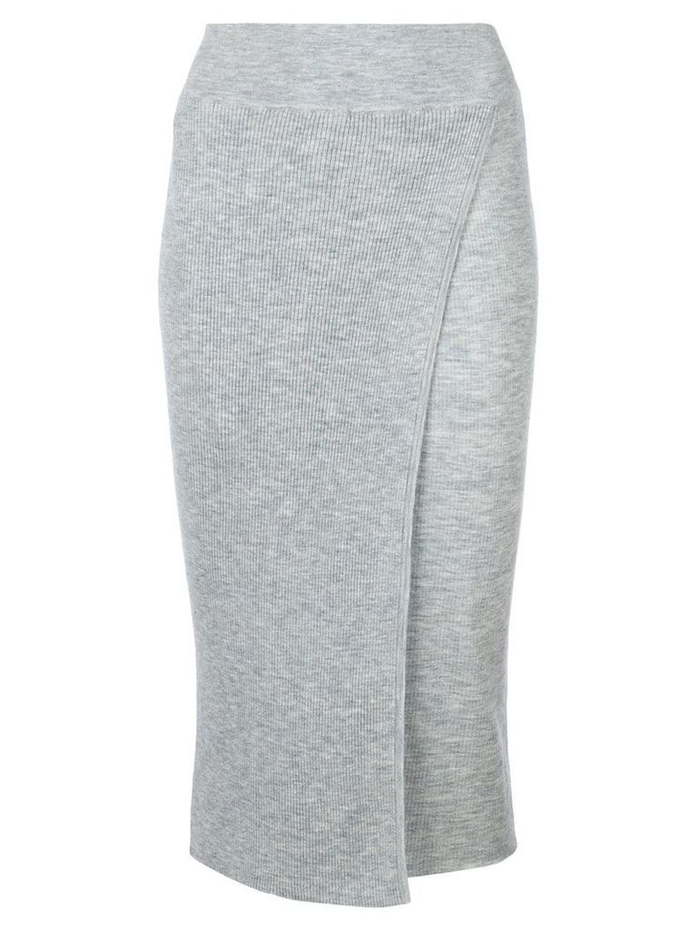 Cashmere In Love cashmere Capri knit skirt - Grey