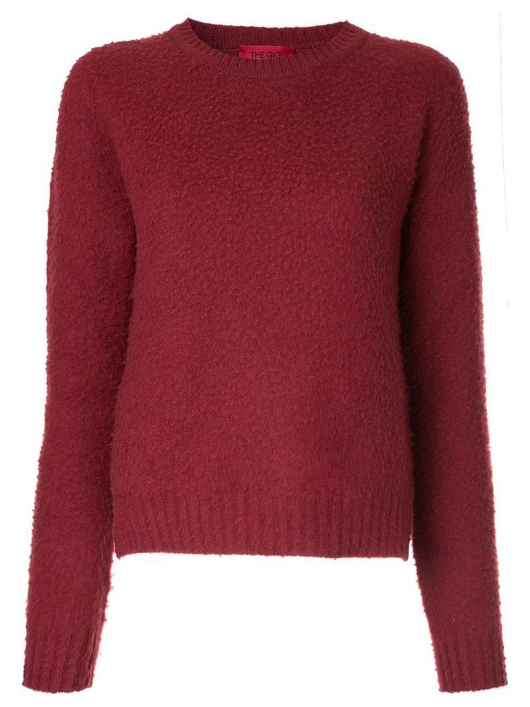 The Gigi round-neck sweater - Red