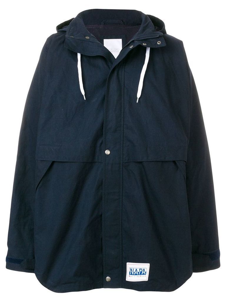 Napa By Martine Rose Adonis hooded parka - Blue