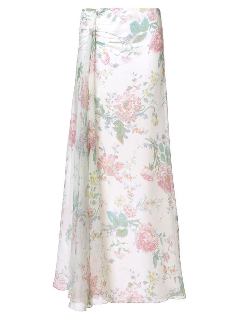Ralph Lauren floral flared skirt - 001
