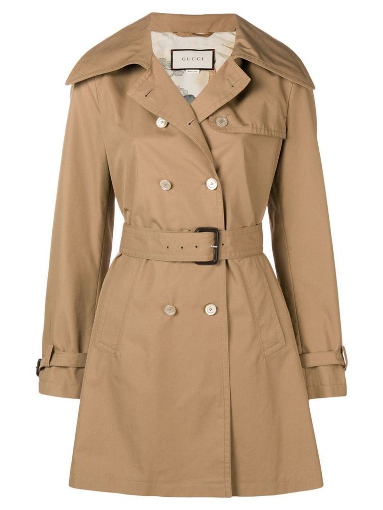 Gucci classic trench coat - NEUTRALS