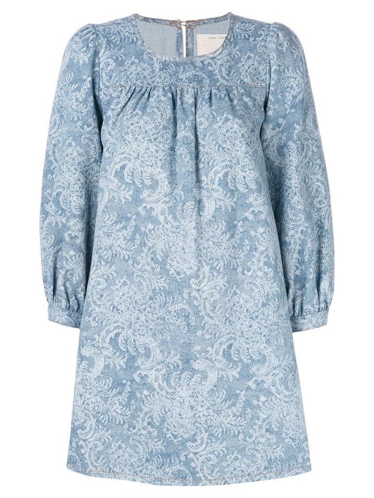 Marc Jacobs denim babydoll dress - Blue