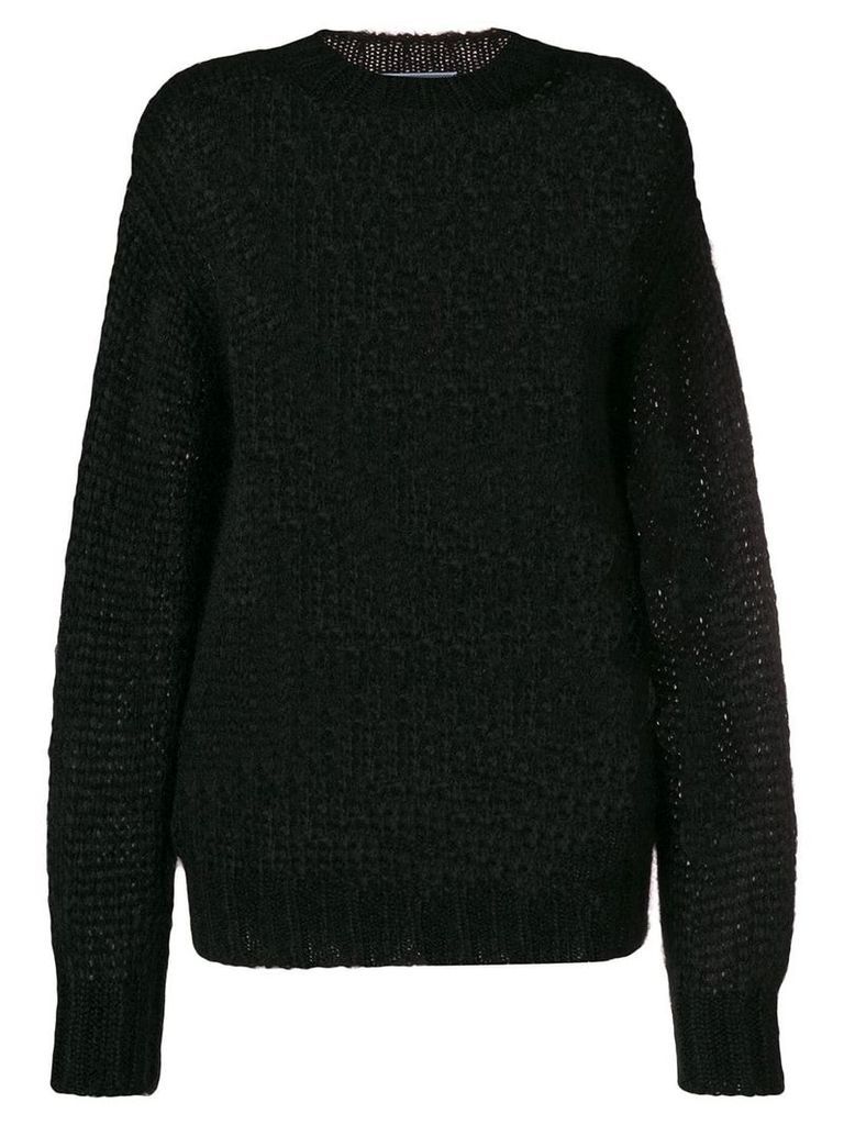 Prada chunky sweater - Black