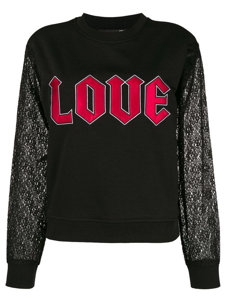 Love Moschino Love sweatshirt - Black