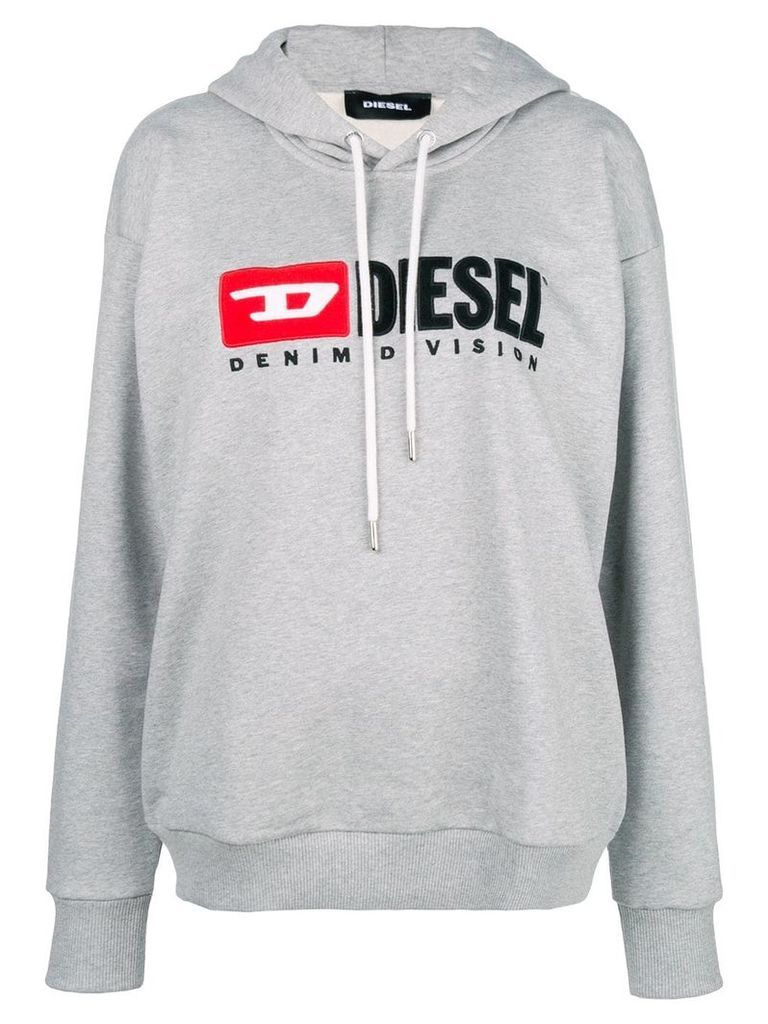 Diesel Denim Vision logo hoodie - Grey