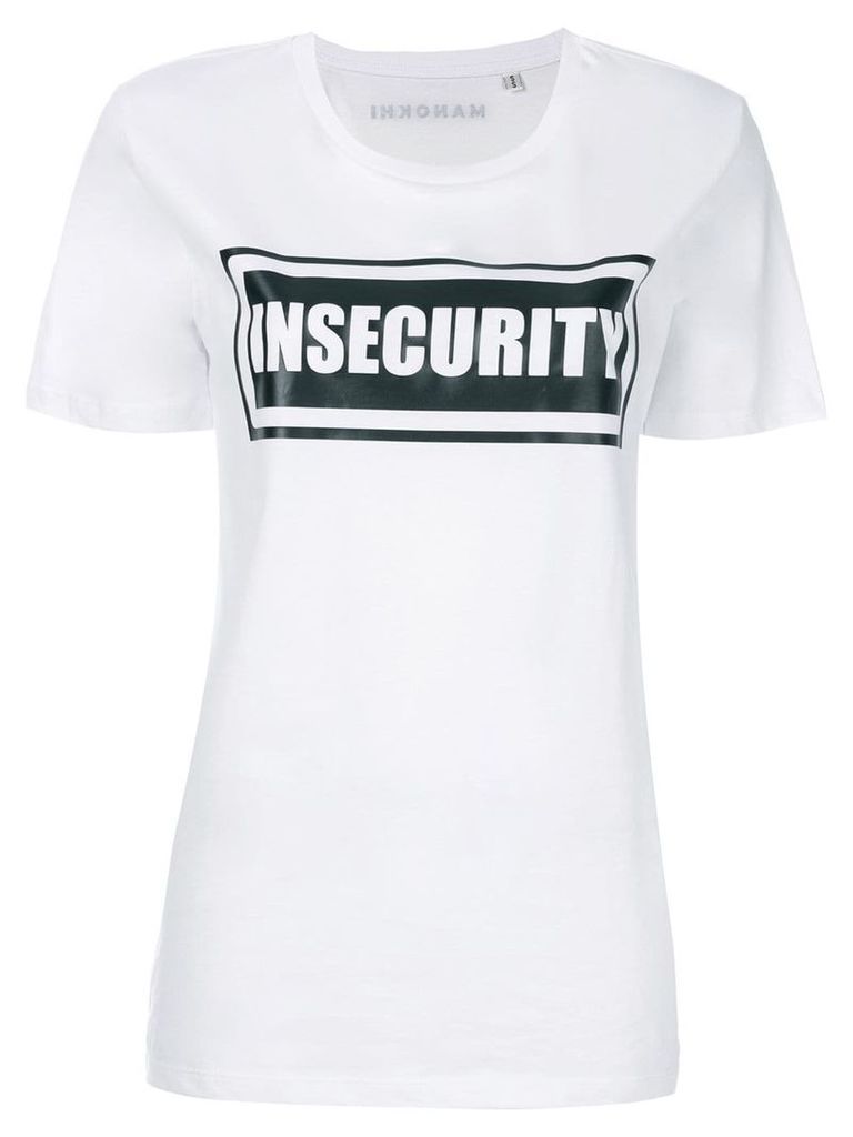 Manokhi Insecurity T-shirt - White