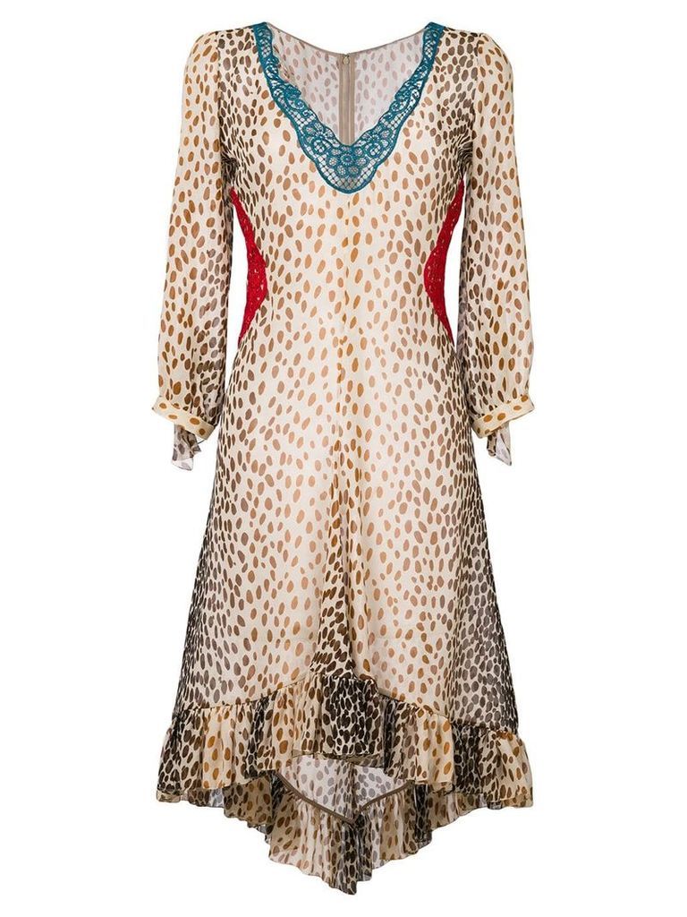 Marco De Vincenzo leopard print dress - Multicolour