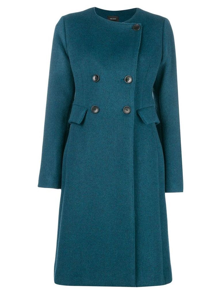 Isabel Marant double-breasted coat - Blue