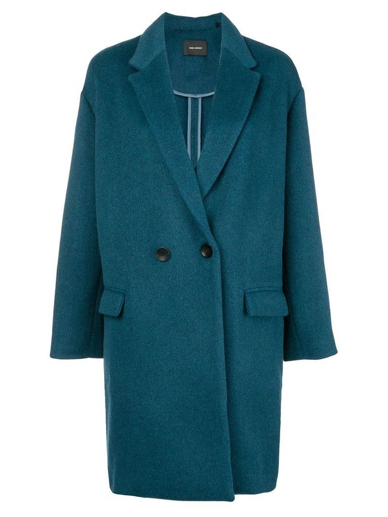 Isabel Marant oversized coat - Blue