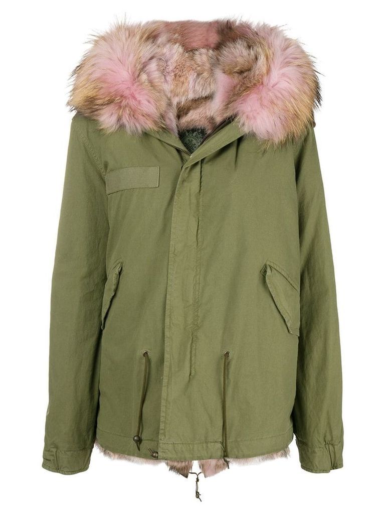 Mr & Mrs Italy loose fitted parka coat - Green