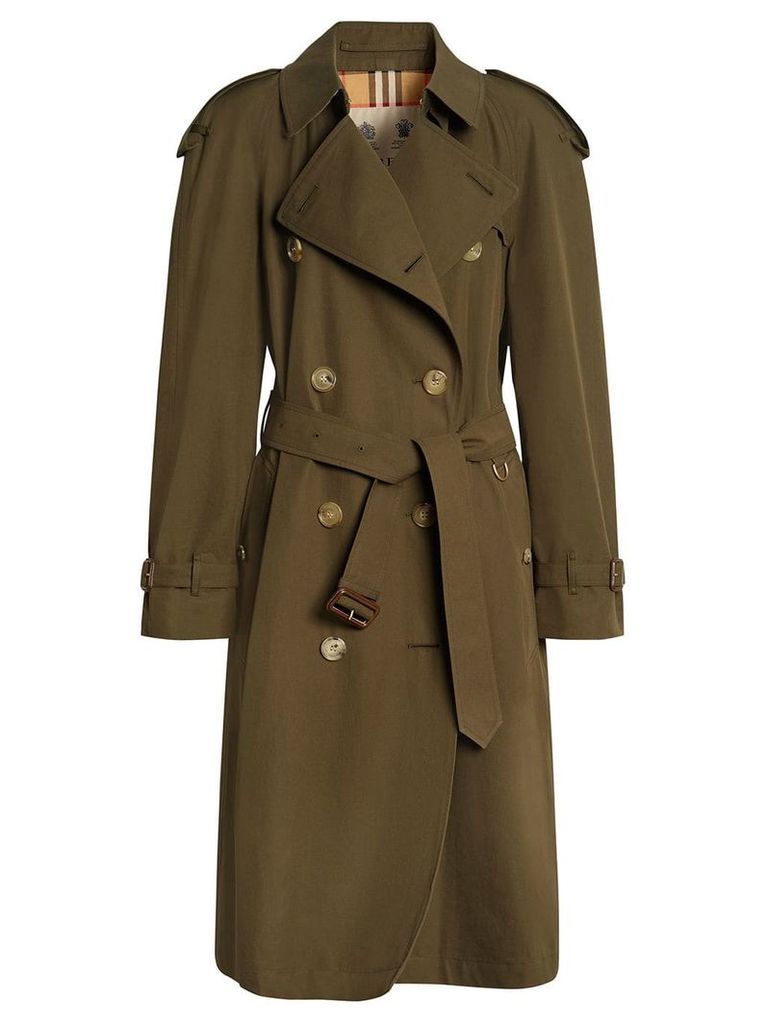 Burberry The Westminster Heritage Trench Coat - Green
