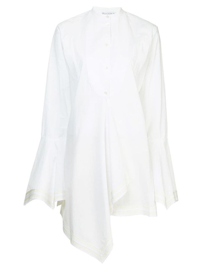 JW Anderson asymmetric shirt dress - White