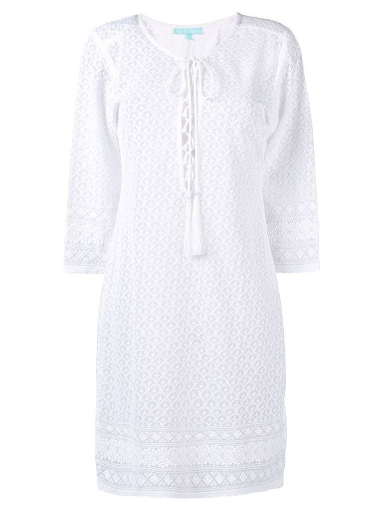 Melissa Odabash knitted dress - White