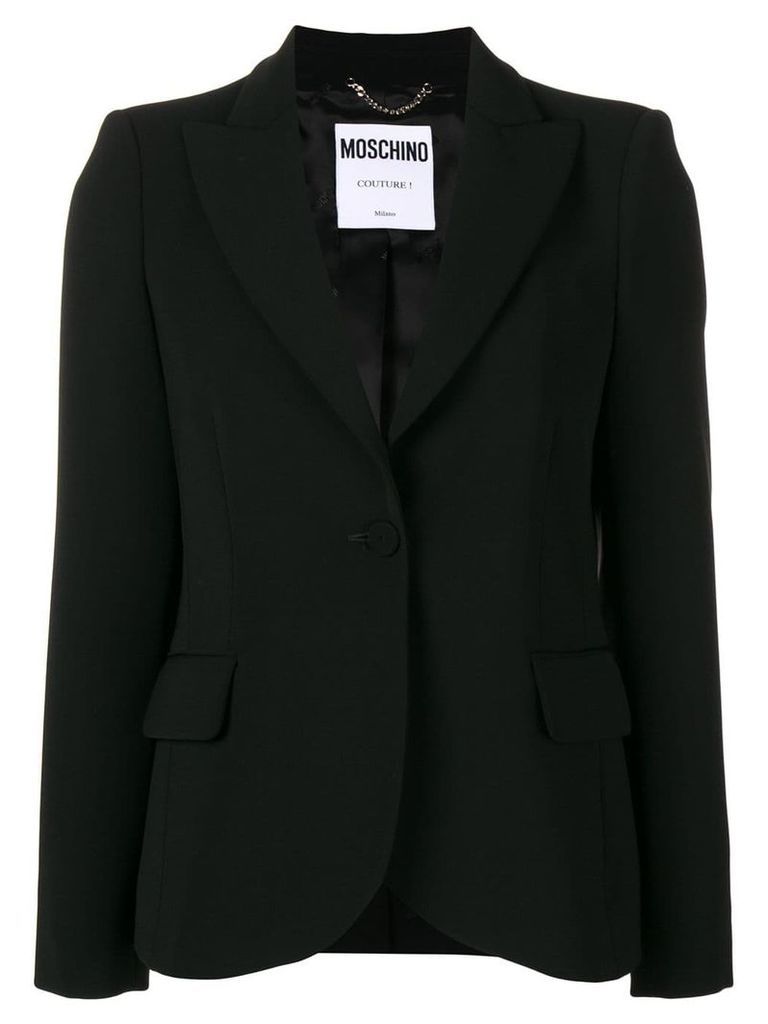Moschino classic blazer - Black