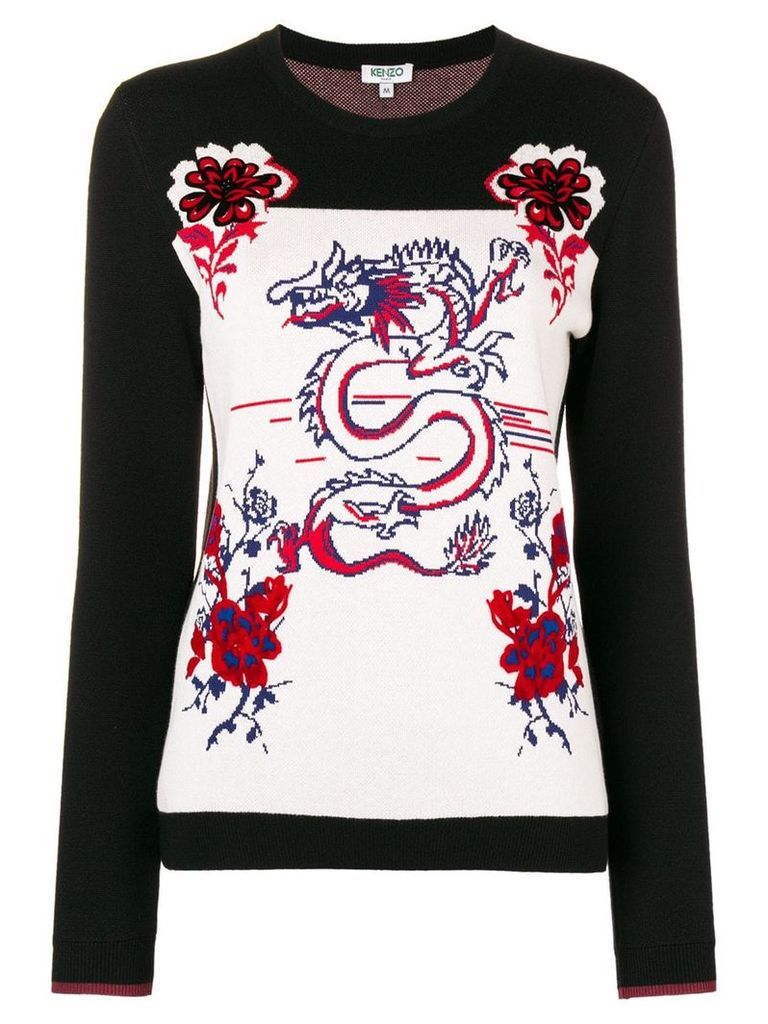 Kenzo Dragon sweater - Black