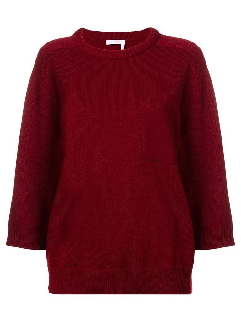 Chloé loose-fit sweater - Red
