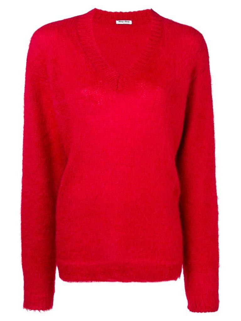 Miu Miu knitted jumper - Red