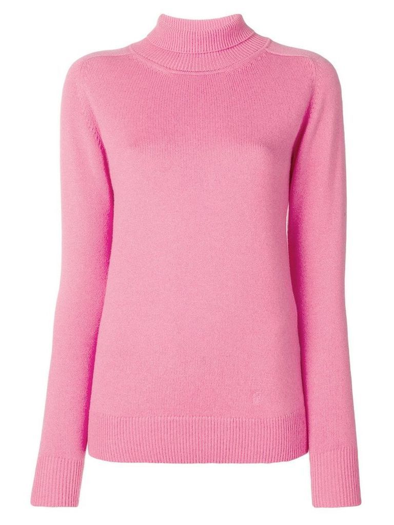 Victoria Beckham cashmere roll neck jumper - Pink