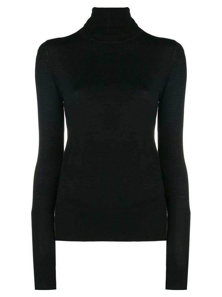 Joseph lightweight turtleneck sweater - Black