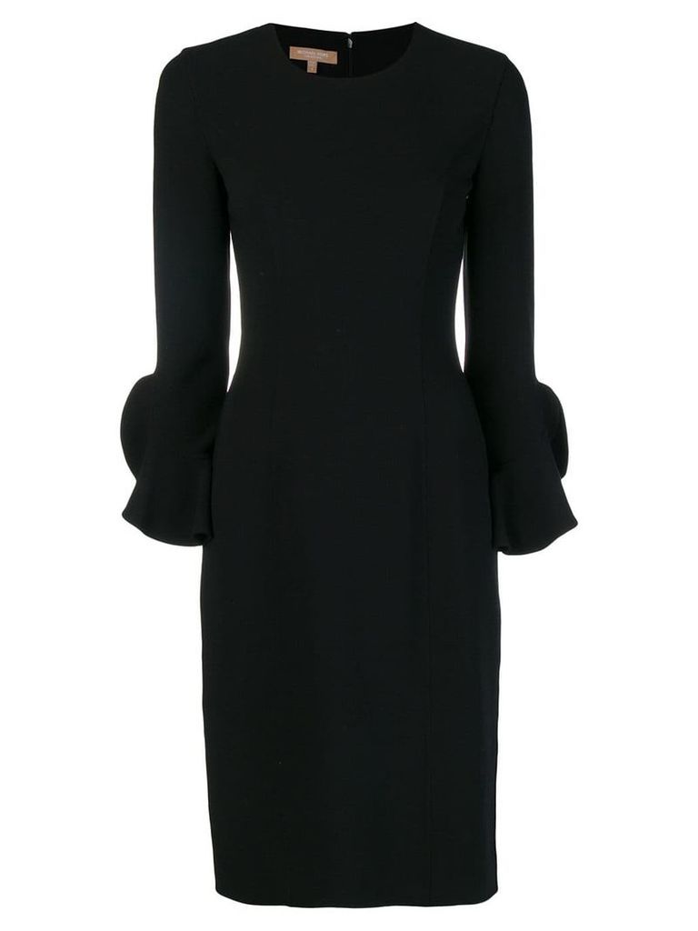 Michael Kors Collection long-sleeve fitted dress - Black