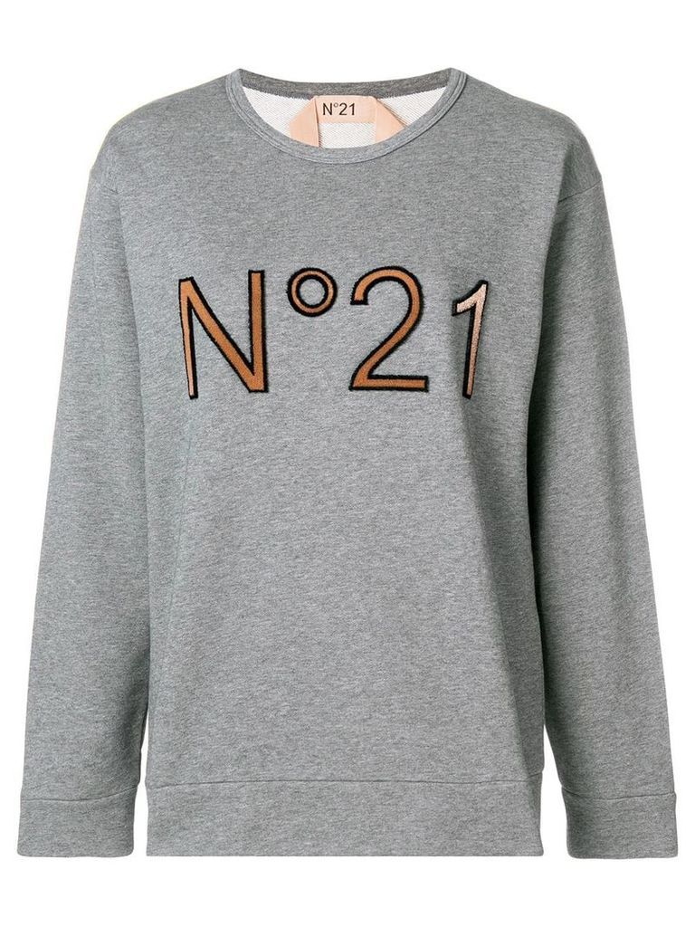 Nº21 logo sweatshirt - Grey