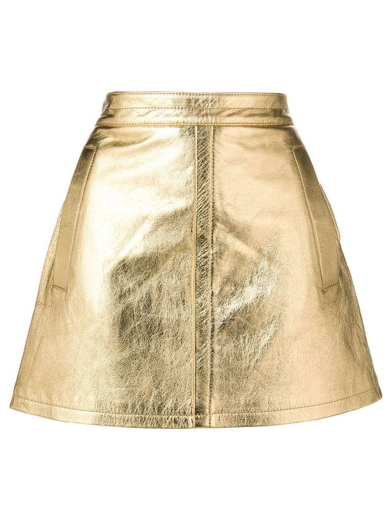 Philosophy Di Lorenzo Serafini a-line short skirt - Metallic