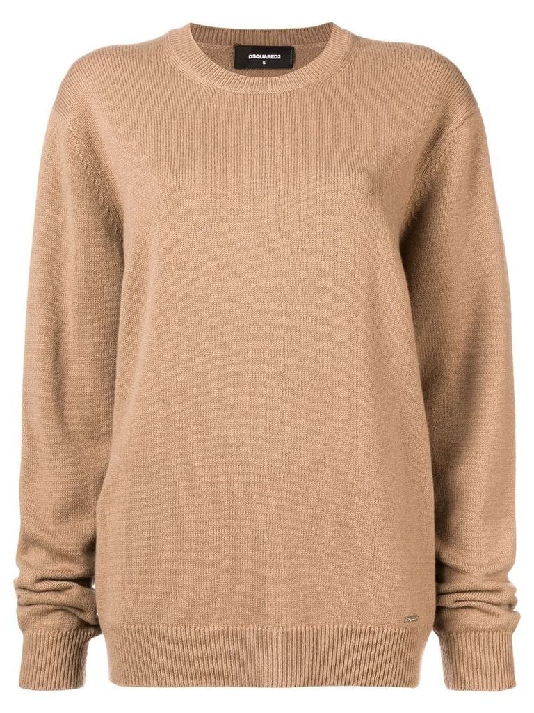 Dsquared2 oversized sweater - Brown