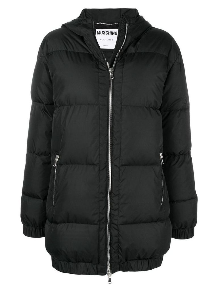 Moschino Couture padded parka - Black