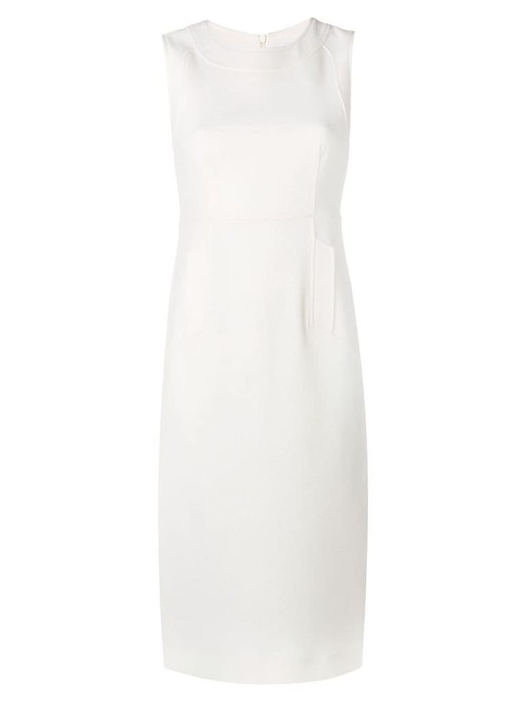 P.A.R.O.S.H. Lachi midi dress - White