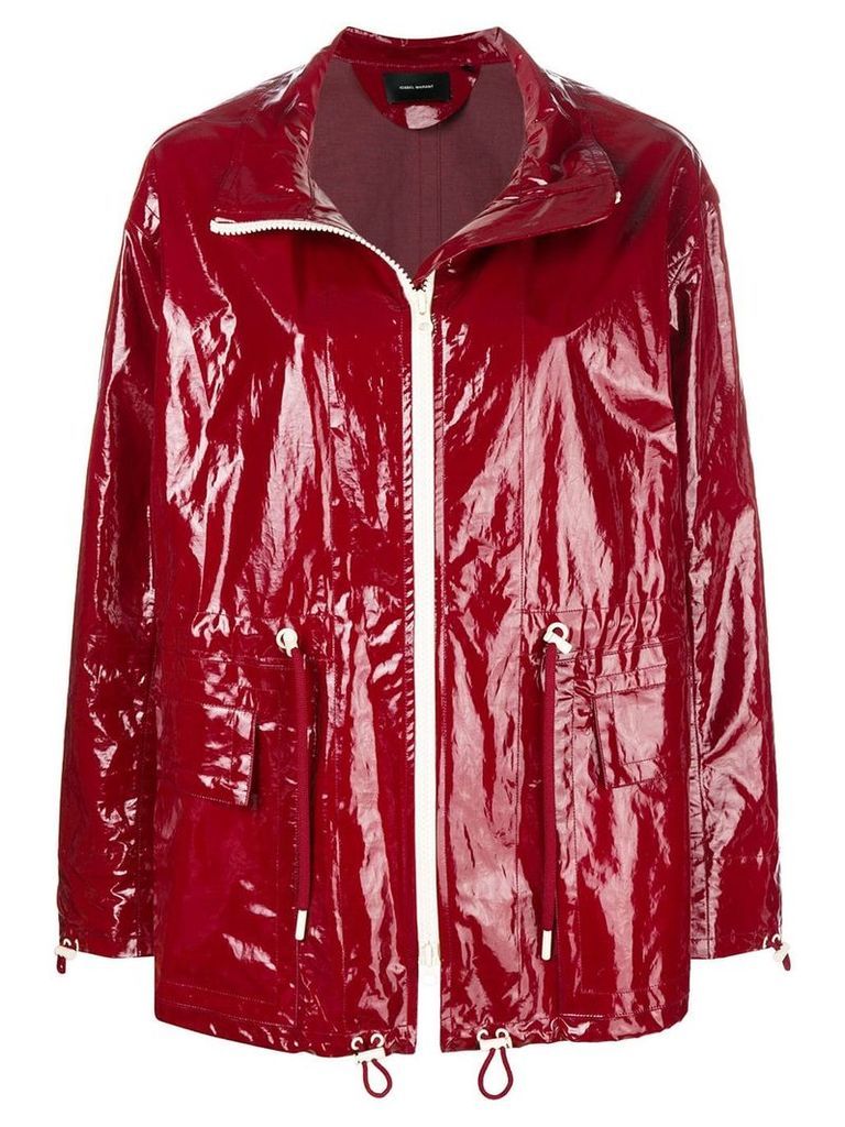 Isabel Marant Enzo waterproof jacket - Red